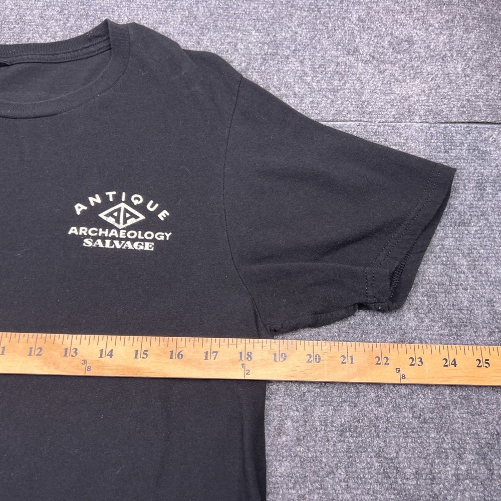 Antique Archaeology Salvage T-Shirt Mens Small Black American Pickers Nashville - Picture 5 of 6